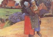 Paul Gauguin, Breton Peasants (mk09)